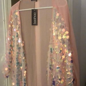 Sequin Kimono
